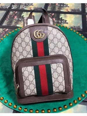 Gucci Ophidia GG Small Backpack ‎547965 Beige 2018