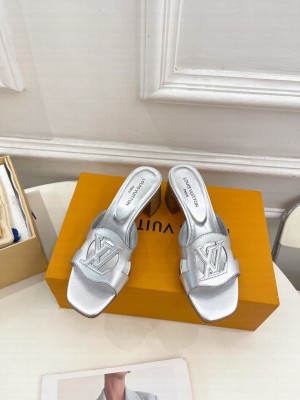 Louis Vuitton Women's LV Isola Mule Silver