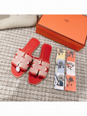 Hermes Oran Flat Slide Sandals 2023 Collection 058