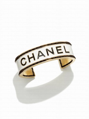 Chanel Women's Cuff ABC350 White