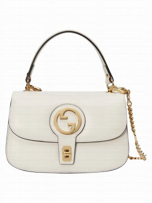 Gucci Blondie Top-handle Bag 735101 Cream
