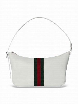 Gucci Lunetta Small Crossbody Bag 863406 White