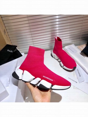 Balenciaga Unisex Speed 2.0 Knit Sock Sneakers 033 2021 Collection