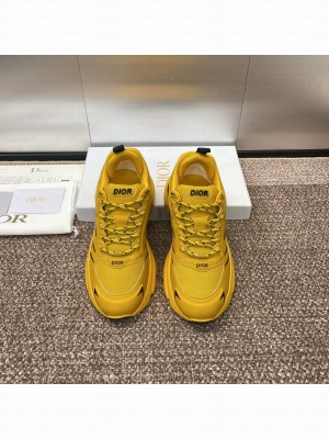Christian Dior Unisex B32 Sneaker 2024 yellow