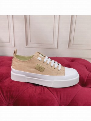 DOLCE & GABBANA UNISEX CALFSKIN 2.ZERO CUSTOM LOW-TOP SNEAKERS WITH CONTRASTING DETAILS 2022 COLLECTION 012