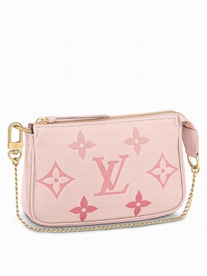 Louis Vuitton Mini Pochette Accessoires M80501 Pink