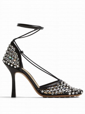 Bottega Veneta Women's Sparkle Stretch Black