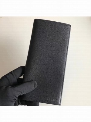 Prada Leather Men's Document Holder Wallet 2MV836 2M0836 11