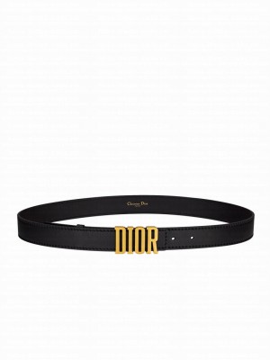 Christian Dior D-Fence Belt Black