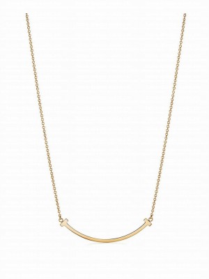 Tiffany Women's Smile Pendant Golden