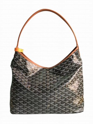 Goyard Boheme Hobo Bag Black & Tan