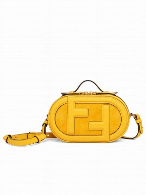 Fendi Mini Camera Case Mini Bag 8BS058 Yellow