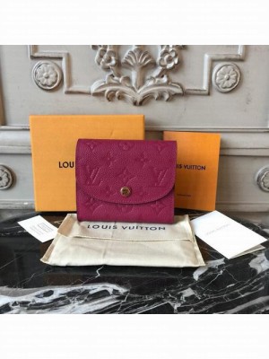 Louis Vuitton Ariane Wallet Monogram Empreinte Leather Spring/Summer 2018 Collection M64147,  Raisin