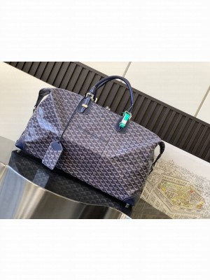 Goyard Bowling 55 bag Navy Blue