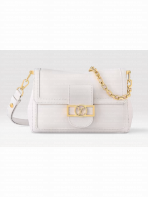 Louis Vuitton Dauphine Soft MM M25050 White