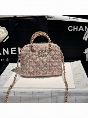 CHANEL MINI SHOPPING BAG AS5131 Light Pink& Beige & Ecru