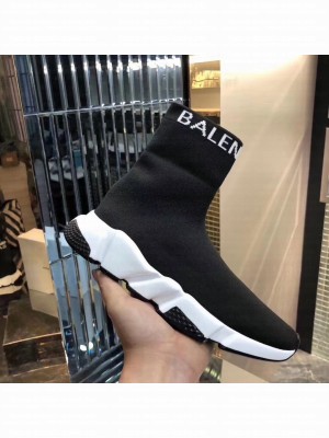Balenciaga Unisex Speed 2.0 Knit Sock Sneakers black 08 2021 Collection