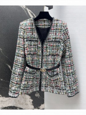 Chanel Women's Tweed Jacket Black