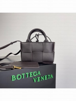 Bottega Veneta Candy Arco Tote Bag 729029 Coffee