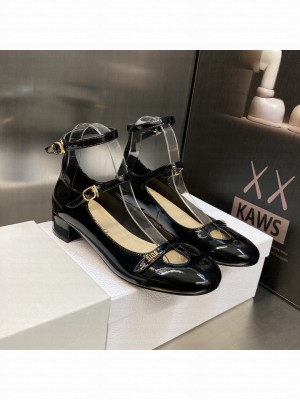Christian Dior AIME DIOR PUMP 3.5CM Black Patent Calfskin