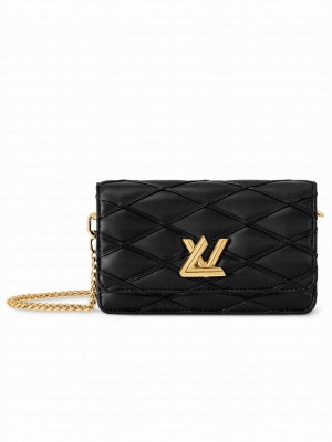 Louis Vuitton Wallet On Chain GO-14 M13841 Black