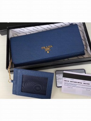 Prada Leather Flap Wallet 1MH132 04