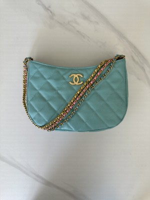 Chanel SMALL HOBO BAG AS4612 GREEN