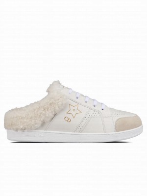 Christian Dior Women's Star Sneaker Cream