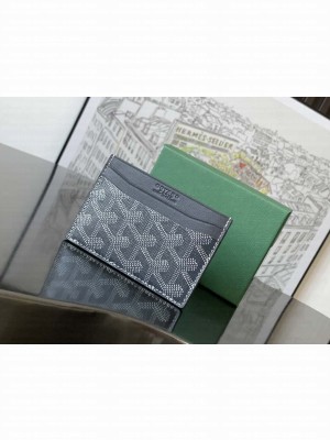 Goyard Saint-Sulpice Card Wallet Gray