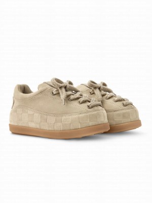 Louis Vuitton Unisex LV Yeti Lace-up Shoes 1AIJDZ Apricot