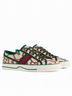 Gucci Unisex 100 Tennis 1977 Sneaker 677648 Apricot