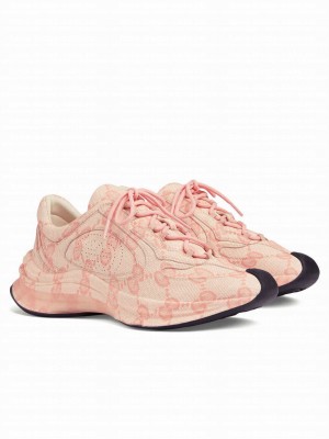 Gucci Women's Run Trainer 725612 Pink