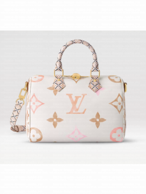 Louis Vuitton Speedy Bandouliere 25 M23073 Beige