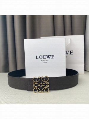 Loewe Reversible Width 38mm Leather Belt With Anagram Buckle 034
