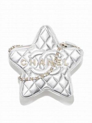 Chanel Star Handbag AS4579 Silver