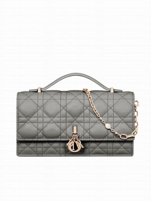 Christian Dior My Dior Top Handle bag Gray