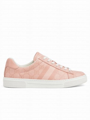 Gucci Unisex Ace Sneaker With Web 812026 Pink