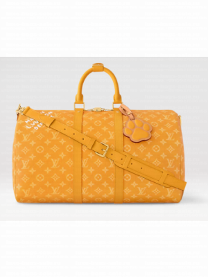 Louis Vuitton Keepall Bandouliere 45 M12880 Yellow