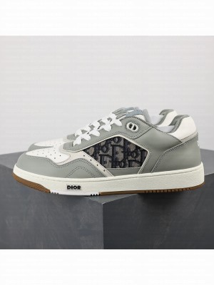 Dior Unisex B27 Low-Top Sneaker Smooth Calfskin with Dior Oblique Jacquard 2023 05