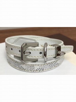 Goyard Edmond Double Bracelet White
