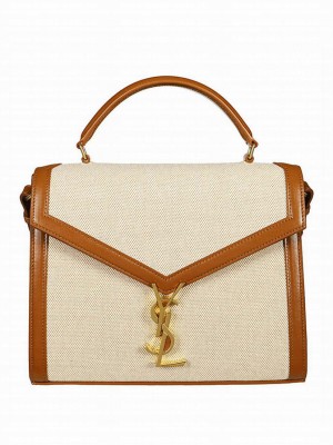 Saint Laurent Cassandra Shoulder Bag 578000 Coffee