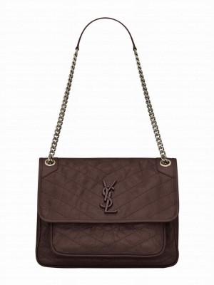 Saint Laurent Large Niki Chain Bag 4988940 Mauve