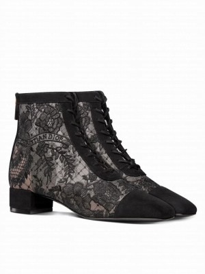Christian Dior Women's Naughtily-D Ankle Boot Black