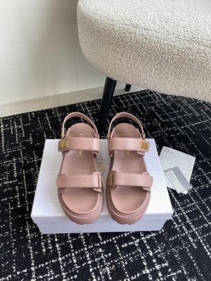 Dior Dioract Platform Sandal Pink