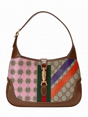 Gucci Jackie 1961 Small Shoulder Bag 636706 Dark Coffee