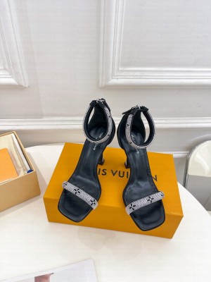 Louis Vuitton Sparkle 9.5cm Heel Sandals 2023 017