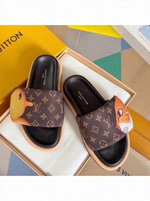 Louis Vuitton Unisex Pool pillow comfort mule 022