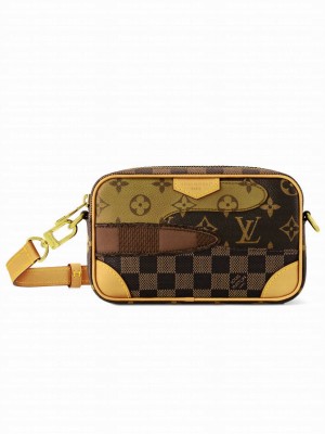 Louis Vuitton Trocadero Wearable Wallet Brown