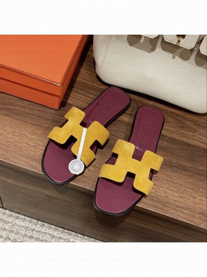 Hermes Oran Flat Slide Sandals 2023 Collection 03