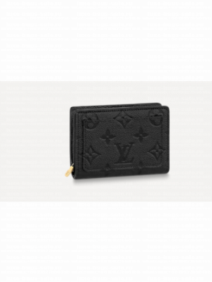 Louis Vuitton Original Monogram Empreinte CLEA WALLET M80152 black
